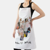 Tablier Collage photo Love Heart (Insitu)