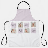 Tablier Collage Photo & Meilleure Grand-Mère Jamais Meille (Recto)