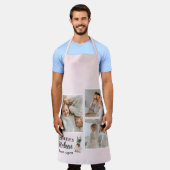 Tablier Collage Photo & Mère Cuisine Est Toujours Ouverte (Porté)