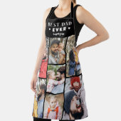 Tablier Collage photo personnalisé Best Papa (Insitu)