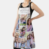 Tablier Collage photo personnalisé grand-mère (Insitu)