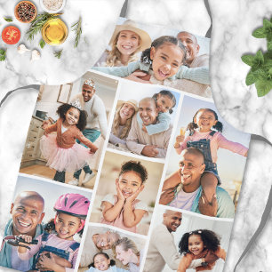 Tablier Collage photo Simple et élégant