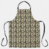 Tablier Collage photo Sleepy Meerkat, (Recto)