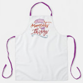 Tablier Collect Moments Not Things Embroidery Effet (Recto)