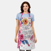 Tablier Collection de cadeaux tendance Floral de luxe (Porté)