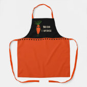 Tablier Collection de carottes cool (Recto)