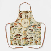 Tablier Collection de champignons (personnalisée) (Recto)