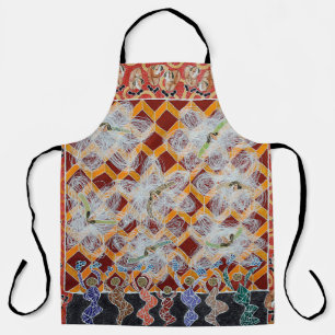 Tablier Collection de chefs-d'oeuvre en toile peinte sur c