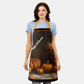 Tablier Collection de la maison Old Happy Halloween (Porté)