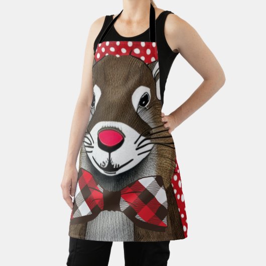Tablier Collection de marmottes (Insitu)