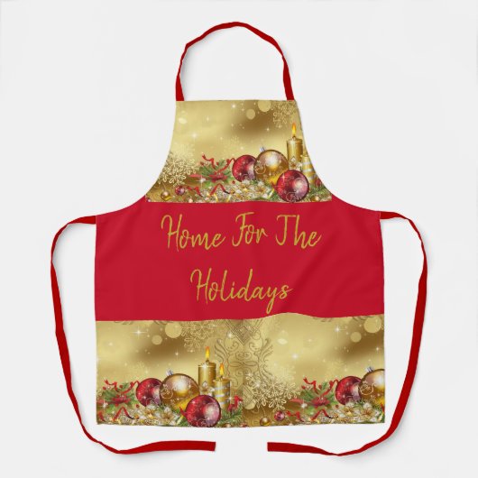 Tablier Collection de Noël Suzanne Elizabeth - Apron (Recto)