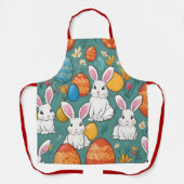 Tablier Collection de Pâques Bunny tendance (Recto)