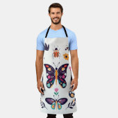 Tablier Collection d'éléments d'été du printemps à la main (Porté)