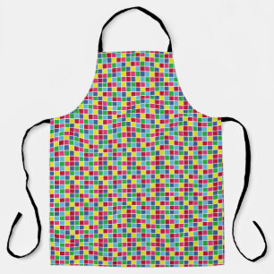 Tablier Collection design arrière - plan vintage avec colo
