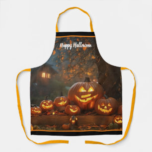 Tablier Collection famille Halloween citrouille