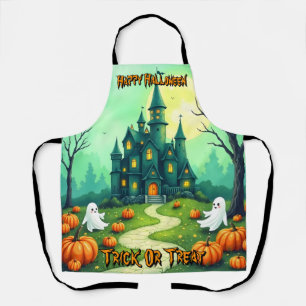 Tablier Collection Moderne Halloween Mignonne Épouvantable