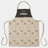 Tablier Collection Pattes Cosy Beige (Recto)