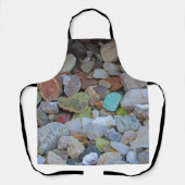 Tablier Collection Rock Nature Photo Pierre brute (Recto)