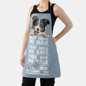 Tablier Collie Chien Chaque Snack Que Vous Faites (Insitu)
