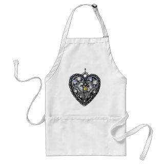 Tablier Collier de coeur