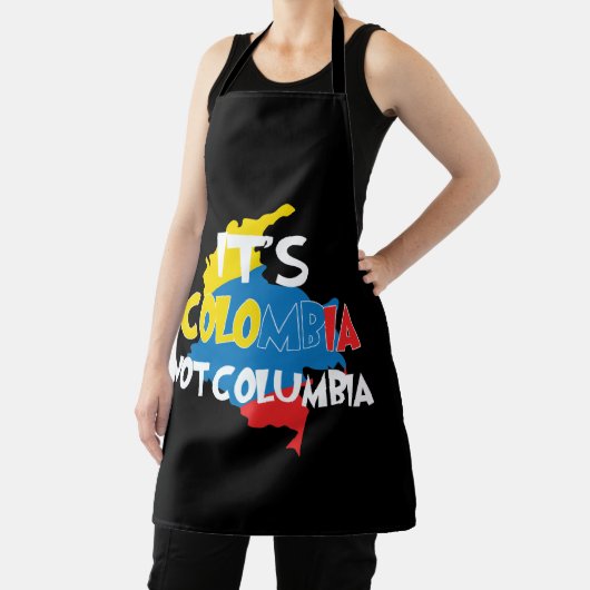 Tablier Colombie pas Colombie mignonne Colombie (Insitu)