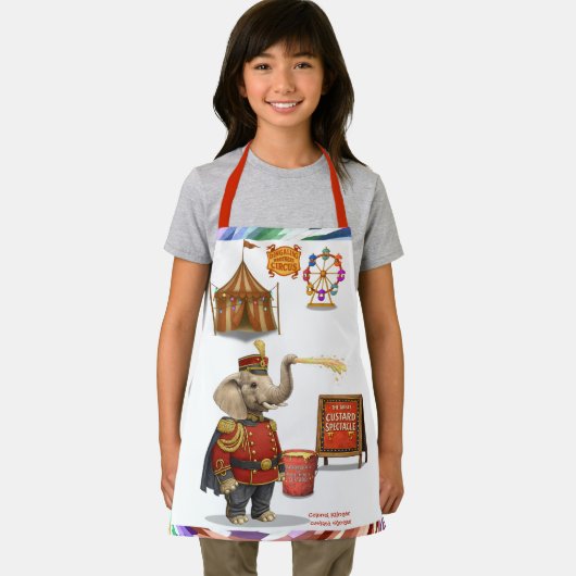 Tablier Colonel Klinger, custard slinger (Insitu)