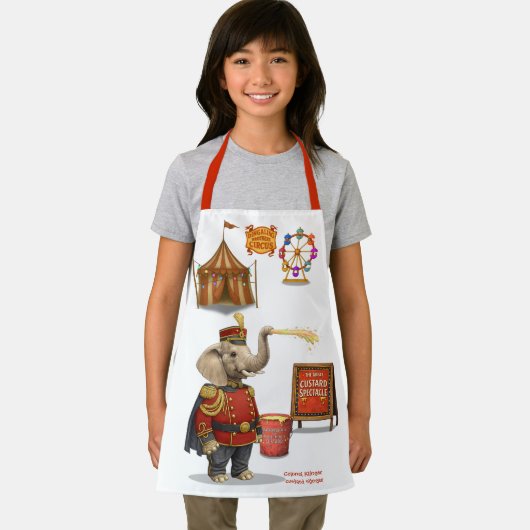 Tablier Colonel Klinger, custard slinger (Insitu)