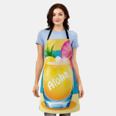 Tablier Color Block Cocktail personnalisable (Porté)