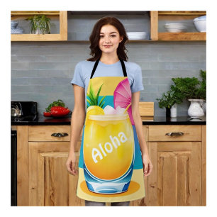 Tablier Color Block Cocktail personnalisable