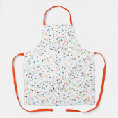 Tablier Coloré Confetti Motif Automne (Recto)