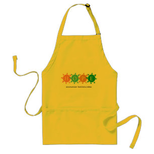 Tablier Coloré Été Amusement Soleil MONOGRAM Hope
