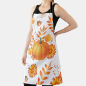 Tablier Coloré Octobre Citrouille Automne Motif (Insitu)