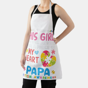 Tablier coloré pour l'amour cadeau de Cuisine pour