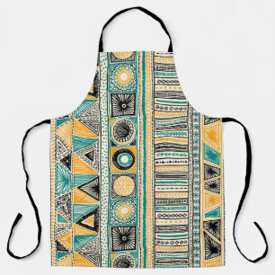 Tablier Coloré tribal ethnique sans couture motif
