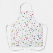 Tablier Colored Party Confetti Pattern (Recto)