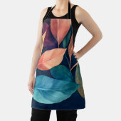 Tablier Colorful Abstract Leaves (Insitu)