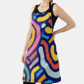 Tablier Colorful Abstract Lines (Insitu)