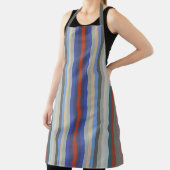 Tablier Colorful Colors Of The Year Vertical Striped  (Insitu)