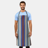 Tablier Colorful Colors Of The Year Vertical Striped  (Porté)