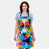 Tablier Colour Splash Chien canin Super (Porté)