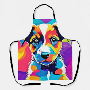 Tablier Colour Splash Chien canin Super