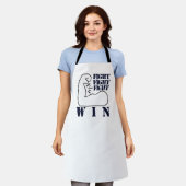 Tablier Combattre, combattre, combattre, gagner (Porté)