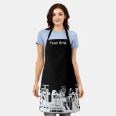 Tablier Combinat métallurgique industriel personnalisé Sil (Porté)