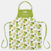 Tablier Combined pattern of open and whole pears (Recto)