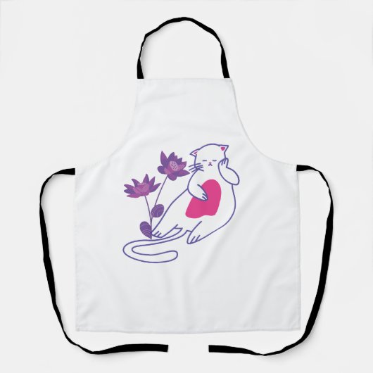 Tablier Comfortable & custom design cooking apron for both (Recto)