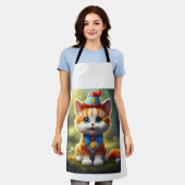 Tablier Comic Cat Home & Kitchen Collection (Porté)