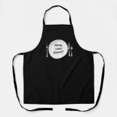Tablier Commande Alexa en noir (Recto)