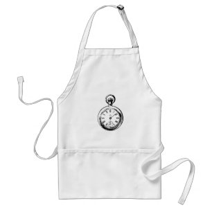 Tablier Comme l'illustration de montre de poche Clockwork