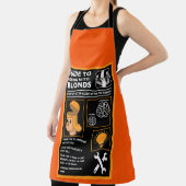 Tablier Comment Comprendre Les Blondes (Insitu)