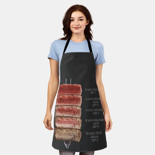 TABLIER COMMENT CUIRE STEAK (Porté)